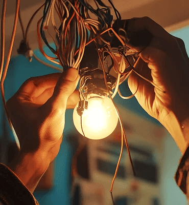 Lighting, wires, and project-grade fittings